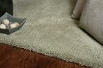 3' X 5' Sage Shag Hand Woven Area Rug