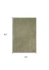 3' X 5' Sage Shag Hand Woven Area Rug