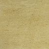 3' X 5' Canary Yellow Shag Hand Woven Area Rug