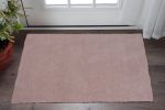 3' X 5' Pink Shag Hand Woven Area Rug