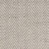 3' X 5' Beige And Gray Wool Chevron Hand Woven Area Rug