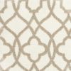 3' X 5' Beige and Ivory Area Rug