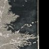 7' X 10' Silver And Black Abstract Area Rug