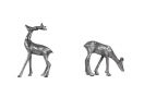 11" Nickel Metal Hand Painted Figurine