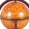 22" Walnut Solid Wood Game Hand Painted Tabletop Sculpture