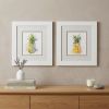 16" X 18" White Frame Delicious Ripe (Set Of 2)