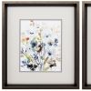 15" X 17" Brushed Silver Frame Holland Spring Mix (Set Of 2)