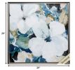 29" X 29" Brown Frame Dark Beauty I