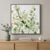 30" X 30" Woodtoned Frame Sage Garden Ii