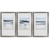 21" X 34" Silver Frame Landform I (Set Of 3)
