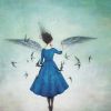 23" X 29" Silver Frame Swift Encounter