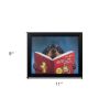 11" X 9" Black Frame 50 Scents Of Gray