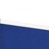 71" Blue Iron Folding Six Panel Screen Room Divider