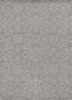 7' X 10' Gray And Light Gray Wool Floral Medallion Hand Tufted Area Rug