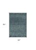 5' X 7' Gray And Black Wool Geometric Hand Tufted Area Rug
