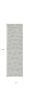 8' Gray And Light Gray Wool Geometric Hand Tufted Runner Rug