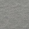 8' X 11' Denim Blue And Gray Wool Geometric Hand Tufted Area Rug