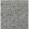 8' X 11' Denim Blue And Gray Wool Geometric Hand Tufted Area Rug