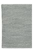 8' X 11' Denim Blue And Gray Wool Geometric Hand Tufted Area Rug