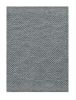 9' X 13' Denim Blue And Gray Wool Geometric Hand Tufted Area Rug
