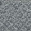 9' X 13' Denim Blue And Gray Wool Geometric Hand Tufted Area Rug