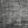 7' Gray And Dark Gray Abstract Area Rug