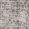 8' X 10' Gray Floral Medallion Hand Loomed Area Rug