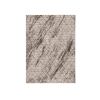 5' X 8' Ivory And Brown Geometric Area Rug