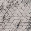 8' X 11' Ivory And Brown Geometric Area Rug