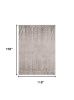 10' X 13' Ivory And Gray Geometric Area Rug