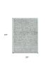 3' X 5' Gray And Black Abstract Area Rug