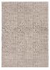 5' X 8' Gray And Black Abstract Distressed Area Rug