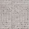 7' X 10' Gray And Black Abstract Area Rug