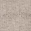 8' X 11' Gray And Black Abstract Area Rug