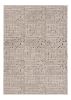 8' X 11' Gray And Black Abstract Area Rug