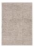 8' X 11' Gray And Black Abstract Area Rug