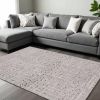 10' X 13' Gray And Black Abstract Area Rug