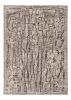 8' X 11' Gray And Black Abstract Distressed Area Rug