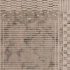 5' X 8' Beige And Brown Abstract Area Rug