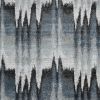 3' X 5' Ivory Blue And Gray Abstract Area Rug