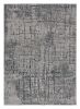 10' X 13' Gray and Ivory Abstract Area Rug