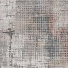10' X 13' Ivory Gray and Gold Abstract Area Rug