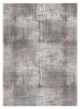 10' X 13' Ivory Gray and Gold Abstract Area Rug