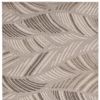 5' X 8' Beige And Brown Tropical Botanical Area Rug