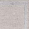 8' X 11' Ivory And Silver Abstract Area Rug