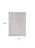 10' X 13' Ivory And Silver Abstract Area Rug