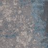 10' X 13' Silver Blue Machine Woven Abstract Smudge Indoor Area Rug