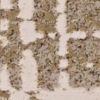 7' X 10' Ivory Taupe And Gold Abstract Area Rug