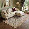 9' X 12' Blue And Beige Jute Floral Hand Woven Area Rug