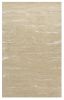3' X 5' Beige And Ivory Abstract Hand Tufted Area Rug